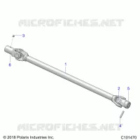 ANTRIEB, PROP SHAFT, FRONT