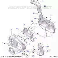 BODY, CLUTCH COVER
