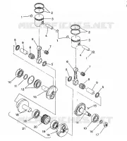 KOLBEN   KURBELWELLE WIDETRAK GT / X932061 (4924722472030A)