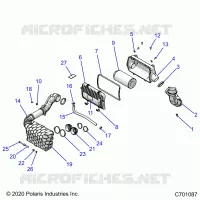 ENGINE, LUFTEINLASS SYSTEM