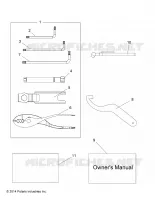 REFERENCES, TOOL KIT AND BEDIENUNGSANLEITUNGS