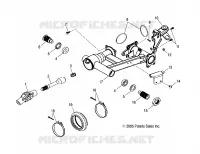 CHASSIS, REAR SWING ARM
