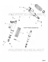 FRONT SUSPENSION SHOCK MOUNTING