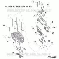ENGINE, ZYLINDERKOPF AND VALVES