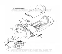 SITZ, FUEL TANK AND CONSOLE