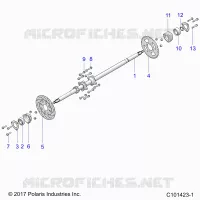 HINTERRADAUFHÃ„NGUNG AXLE