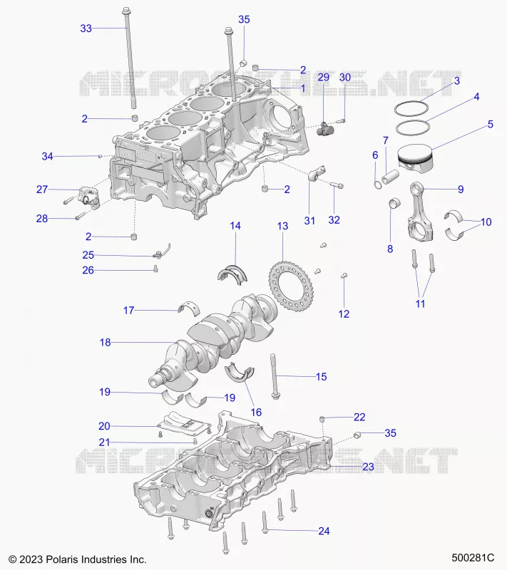 ZYLINDER BLOCK AND RELATED