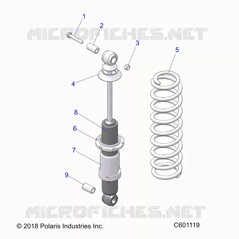 SUSPENSION, FEDER TRACK (7043994)