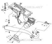 AUSPUFF ASSEMBLY TRAIL BLAZER W937221 (4924082408005A)