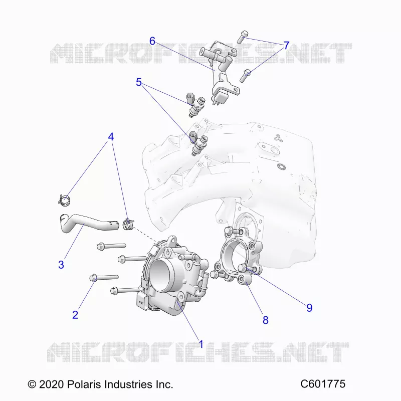 KRAFTSTOFFSYSTEM, THROTTLE BODY/FUEL RAIL