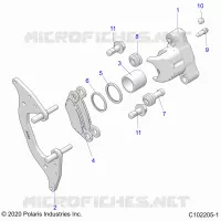 VORDERBREMSE CALIPER