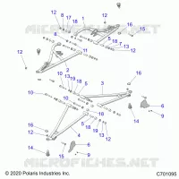 FRONT SUSPENSION CONTROL ARMS