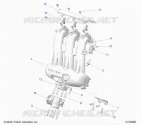 ENGINE, INTAKE MANIFOLD, DROSSELKLAPPENGEHÃ„USE, FUEL RAIL