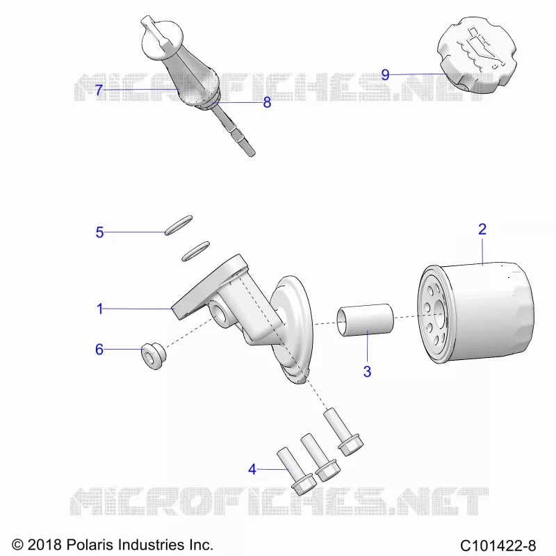 Ã–LFILTER AND DIPSTICK