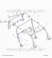 CHASSIS, CAB RAHMEN