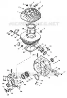 CRANKCASE AND ZYLINDER