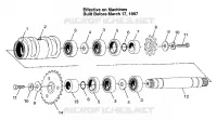 CENTER TIGHTENER  MAGNUM 6X6 W97AE42A AND SWEDISH MAGNUM 6X6 S97AE42E (4940754075C005)