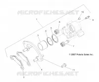 HINTERBREMSE CALIPER