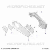 BODY, CLOSE OFF PANEL and ACCESS PANEL