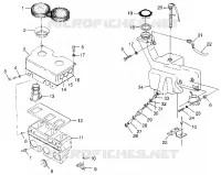 ÖLTANK / LUFTFILTERKASTEN  600 XCR 0985677 (4943164316C004)
