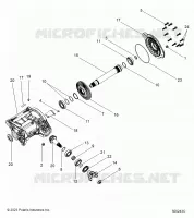 ANTRIEB, RIGHT ANGLE GEARCASE ASM.