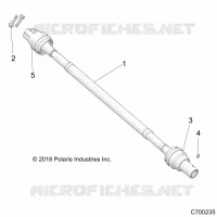 ANTRIEB, REAR PROP SHAFT