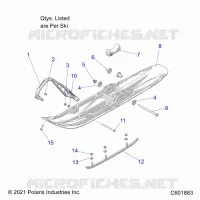 STEERING, SKI ASM. (INTL)