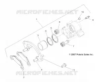 HINTERBREMSE CALIPER