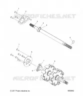 DRIVE TRAIN, JACKSHAFT AND ANTRIEBSWELLE