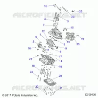 ENGINE, CRANKCASE AND KURBELWELLE