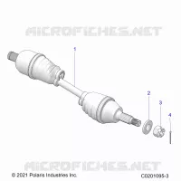 DRIVE TRAIN, HALF HINTERWELLE