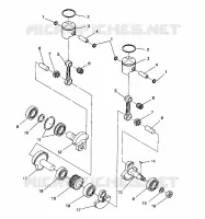 KOLBEN   KURBELWELLE LITE/0933433 AND  LITE DELUXE/0933431 (4922972297031A)