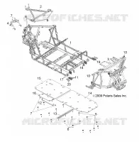 CHASSIS, MAIN FRAME AND SKID PLATE