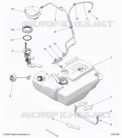 KRAFTSTOFFSYSTEM, FUEL TANK
