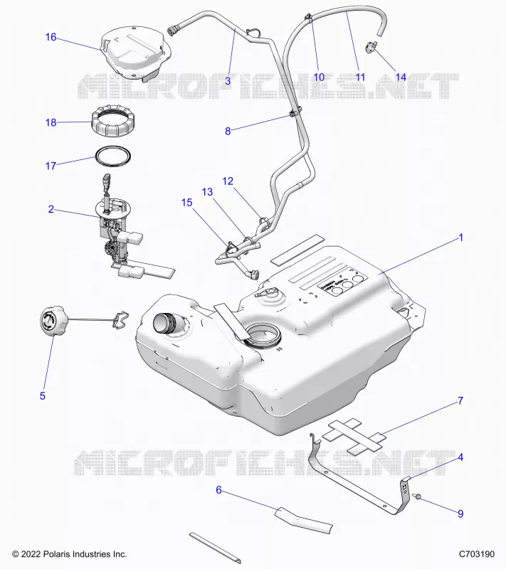 KRAFTSTOFFSYSTEM, FUEL TANK