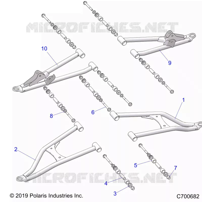 FRONT SUSPENSION CONTROL ARMS