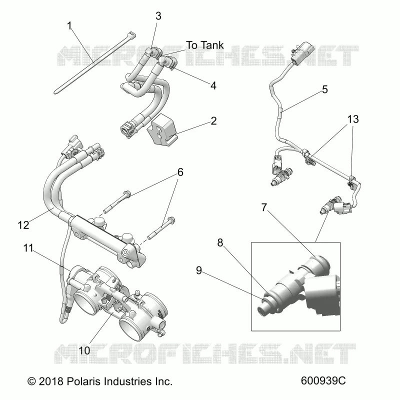KRAFTSTOFFSYSTEM, RAIL, LINES AND THROTTLE BODY