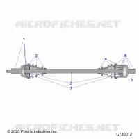 ANTRIEB, FRONT HALF SHAFT