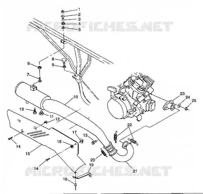 ABGASSYSTEM 6X6 350L W938739 (4924062406007A)