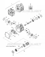 HYDRAULIK PUMPE Hauptgehäuse