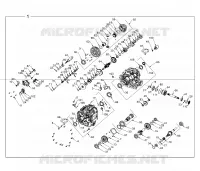 ANTRIEB, MAIN GEARCASE INTERNALS