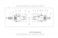 ANTRIEB, FRONT HALF SHAFT