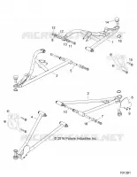 FRONT SUSPENSION CONTROL ARMS