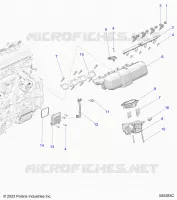 AUFNAHME MANIFOLD AND FUEL RAIL