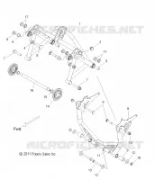 Aufhängung hinten CRANK