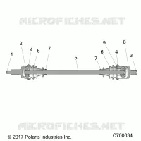 ANTRIEB, FRONT HALF SHAFT