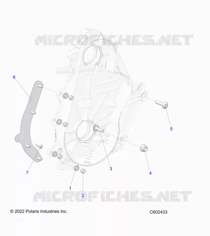 ANTRIEB, CHAINCASE MOUNTING