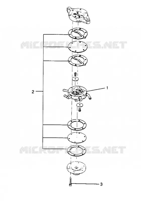 BENZINPUMPE XLT TOURING  0963357 and EUROPEAN XLT TOURING  E963357 (4931923192C012)