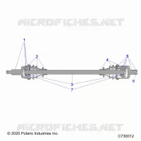 ANTRIEB, FRONT HALF SHAFT