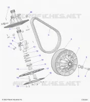 ANTRIEB, SECONDARY CLUTCH